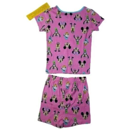 Disney Mickey & Minnie Mouse Pajama Bundle Kids Sleepwear Set Lot 2 Sets - Picture 6 of 15